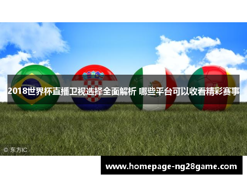2018世界杯直播卫视选择全面解析 哪些平台可以收看精彩赛事