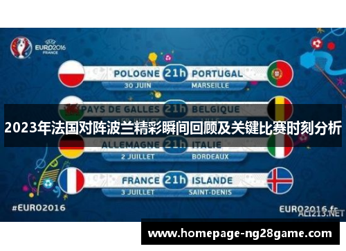 2023年法国对阵波兰精彩瞬间回顾及关键比赛时刻分析